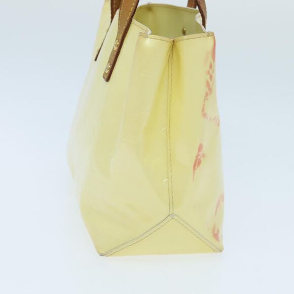 LOUIS VUITTON Monogram Vernis Reade PM Hand Bag Perle M91336 - Picture 5 of 12